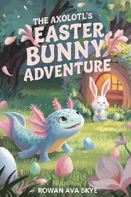 The Axolotl's Easter Bunny Adventure by Rowan Ava Skye