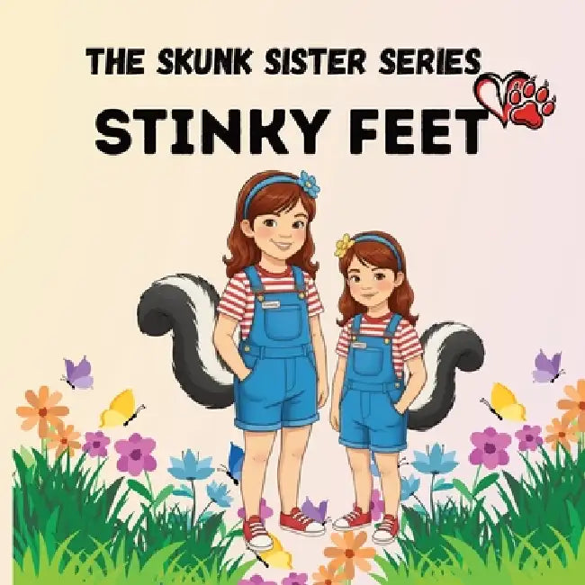 The Skunk Sister Series: Stinky Feet, A Funny and Heartwarming Children's Story About Family, Lessons, and Growing Up by Donna Marinch