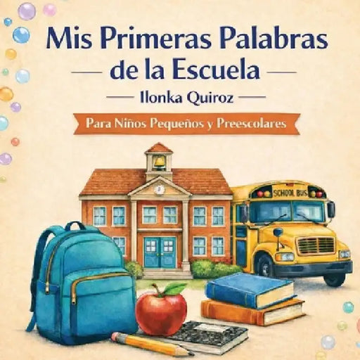Mis Primeras Palabras de la Escuela Español y Inglés by Ilonka Quiroz