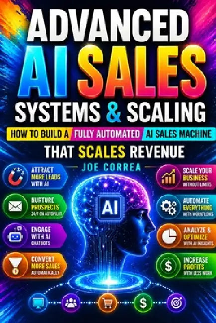 Advanced AI Sales Systems & Scaling: How to Build a Fully Automated AI Sales Machine That Scales Revenue by Joe Correa