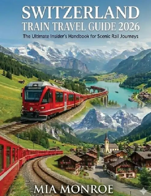 Switzerland Train Travel Guide 2026: Scenic Rail Routes, Alpine Cities, Money-Saving Passes, and Easy Itineraries for First-Timers by Moe Monroe