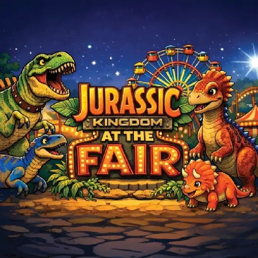Jurassic Kingdom At The Fair by Hernan Colonia