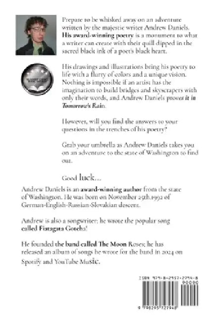 Tomorrow's Rain: The Black and White Edition by Andrew Daniels