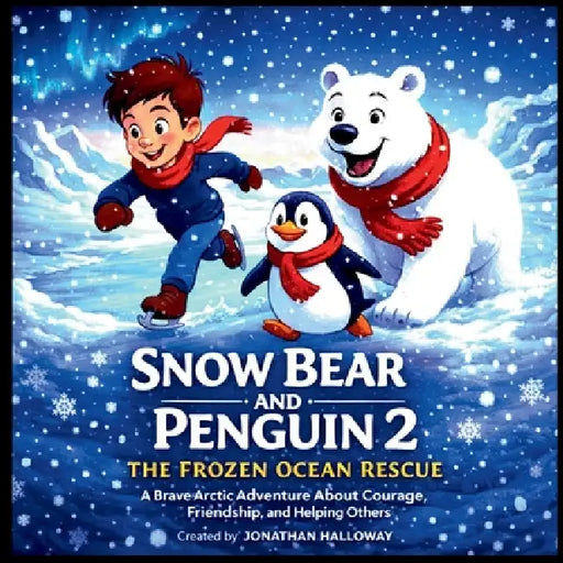 Snow Bear and Penguin 2 The Frozen Ocean Rescue: A Brave Arctic Adventure About Courage, Friendship, and Helping Others by Jonathan Halloway