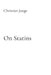 On Statins: How to protect your energy, muscles, brain and heart by Christian Junge