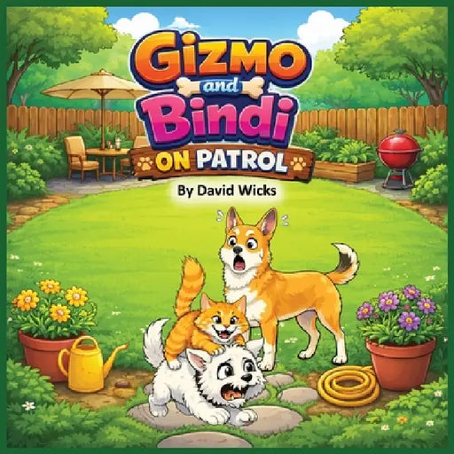 Gizmo and Bindi On Patrol by David Wicks