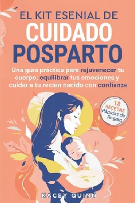 El kit esencial de cuidado posparto: Una guía práctica para rejuvenecer tu cuerpo, equilibrar tus emociones y cuidar a tu recién nacido con confianza by Kacey Quinn