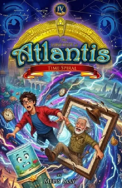 The Lost City of Atlantis / Book 4 of 13 - TIME SPIRAL: An Epic Mythological Fantasy Beyond Time and Worlds for Ages 9-14 by Melis May, Servet Sagay