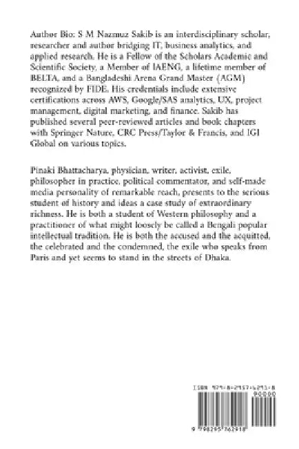 Biography of Pinaki Bhattacharya: Public Intellectual, Dissident and The Philosophy of Resistance by S. M. Nazmuz Sakib