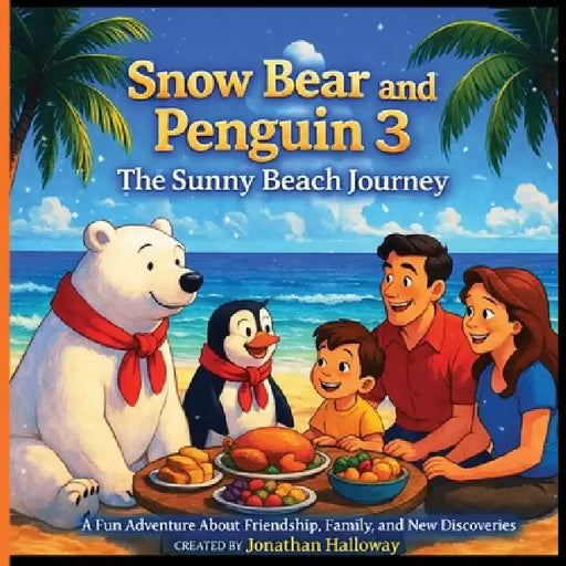 Snow Bear and Penguin 3 The Sunny Beach Journey: A Fun Adventure About Friendship, Family, and New Discoveries by Jonathan Halloway
