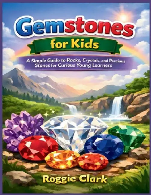 Gemstones for Kids: A Simple Guide to Rocks, Crystals, and Precious Stones for Curious Young Learners by Roggie Clark, Raj Clark