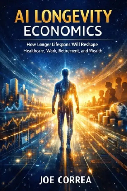 AI Longevity Economics: How Longer Lifespans Will Reshape Healthcare, Work, Retirement, and Wealth by Joe Correa