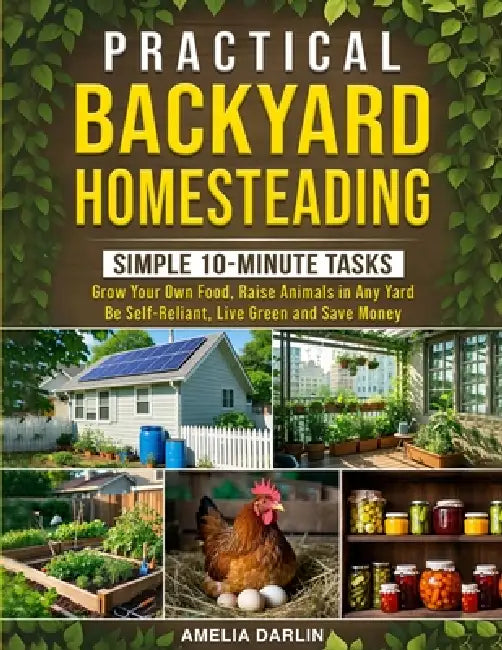 Practical Backyard Homesteading: Simple 10-Minute Tasks to Grow Your Own Food, Raise Animals in ANY Yard, be Self-Reliant, Live Green and Save Money by Amy Patrick
