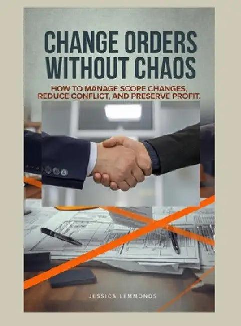 Change Orders Without Chaos: How to Manage Scope Changes, Reduce Conflict, and Preserve Profit by Jessica Lemmonds