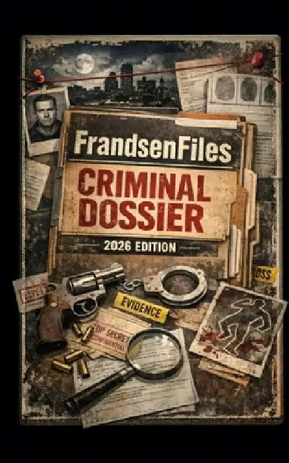 FrandsenFiles Criminal Dossier: 2026 Edition by Dakota Frandsen