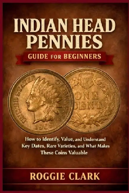 Indian Head Pennies Guide for Beginners: How to Identify, Value, and Understand Key Dates, Rare Varieties, and What Makes These Coins Valuable by Roggie Clark, Raj Clark