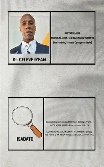 Kinyarwanda Ubushakashatsi K'Umunsi W'Isabato: Kinyarwanda by Celeve Izean