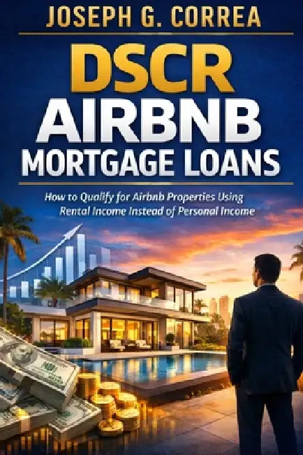 DSCR Airbnb Mortgage Loans: How to Qualify for Airbnb Properties Using Rental Income Instead of Personal Income by Joseph G. Correa