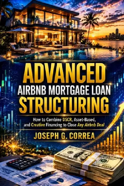 Advanced Airbnb Mortgage Loan Structuring: How to Combine DSCR, Asset-Based, and Creative Financing to Close Any Airbnb Deal by Joseph G. Correa