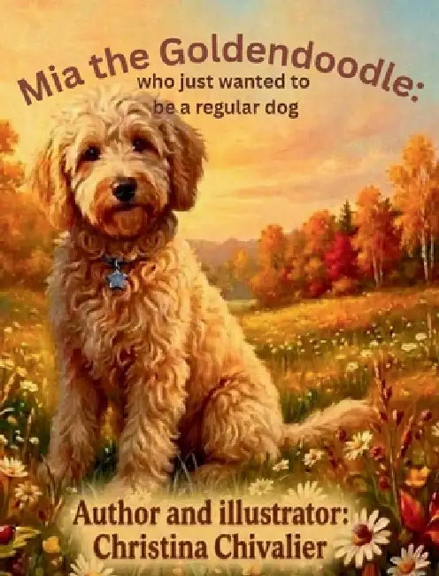 Mia the Goldendoodle: Who Just Wanted to Be a Regular Dog by Christina Chivalier, Christina Chivalier