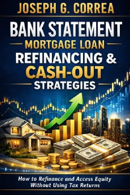 Bank Statement Mortgage Loan Refinancing & Cash-Out Strategies: How to Refinance and Access Equity Without Using Tax Returns by Joseph G. Correa