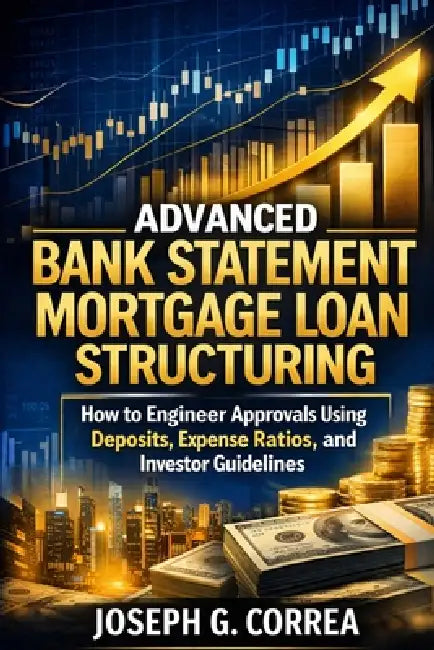 Advanced Bank Statement Mortgage Loan Structuring: How to Engineer Approvals Using Deposits, Expense Ratios, and Investor Guidelines by Joseph G. Correa