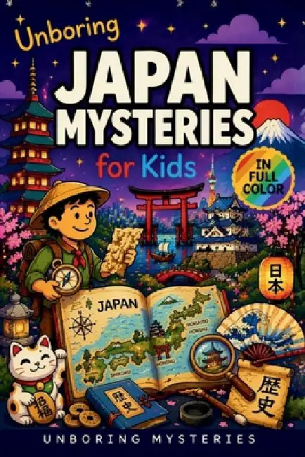 Unboring Japan Mysteries for Kids: Funny, Fascinating Guide to the Most Baffling Japan Mysteries, Strange Legends, and Unsolved History by Unboring Mysteries