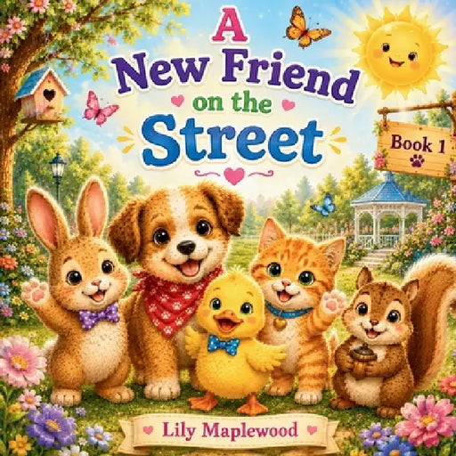 A New Friend on the Street: A New Friend on the Street by Lily Maplewood