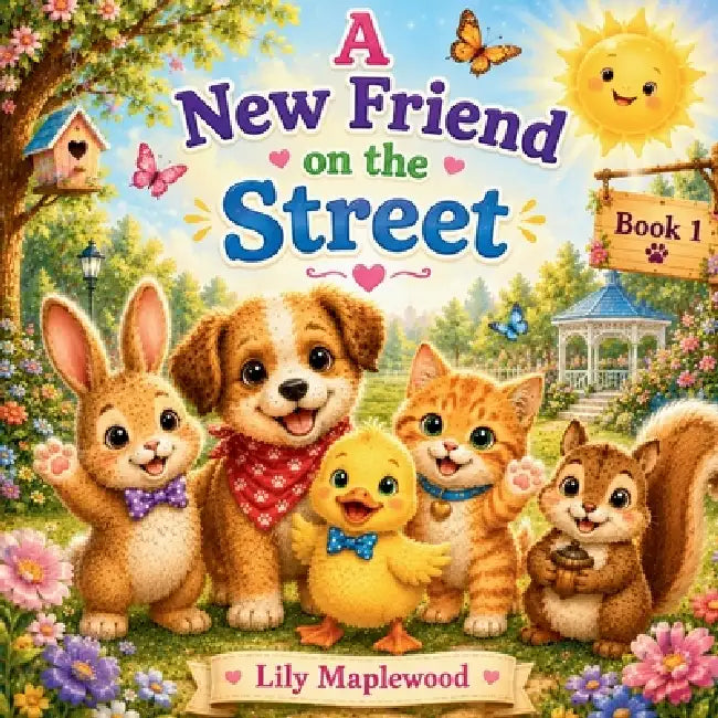 A New Friend on the Street: A New Friend on the Street by Lily Maplewood