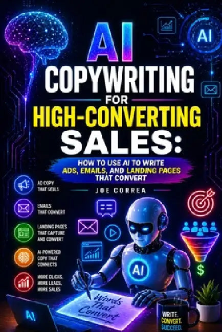 AI Copywriting for High-Converting Sales: How to Use AI to Write Ads, Emails, and Landing Pages That Convert by Joe Correa