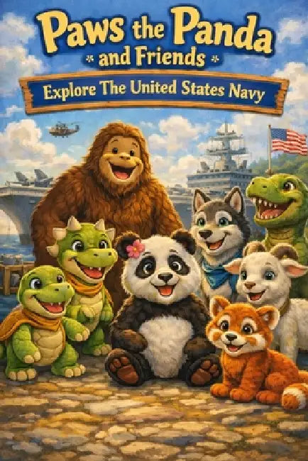 Paws the Panda and Friends: Explore The United States Navy by Caleanna Reeve, Samanthya Schwager
