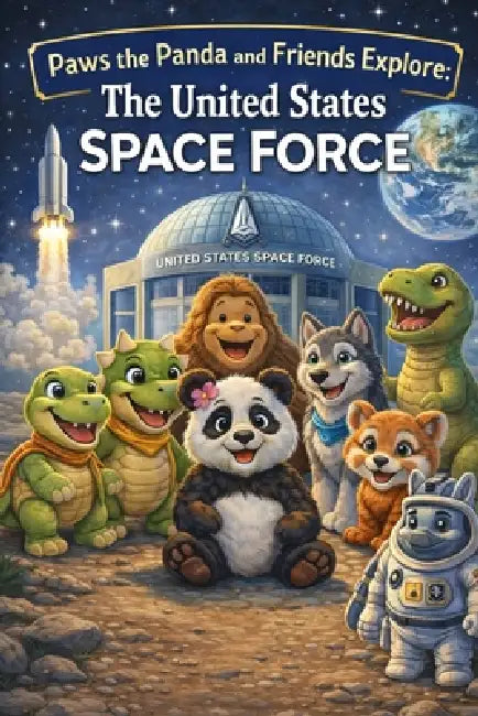 Paws the Panda and Friends Explore: The United States Space Force by Caleanna Reeve, Samanthya Schwager
