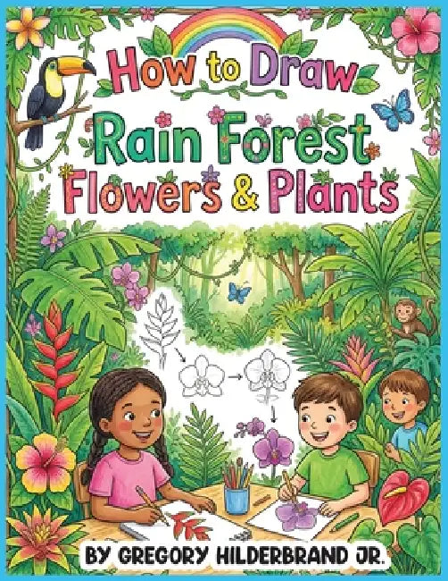 How to Draw Rain Forest Flowers & Plants by Jr. Hilderbrand Gregory