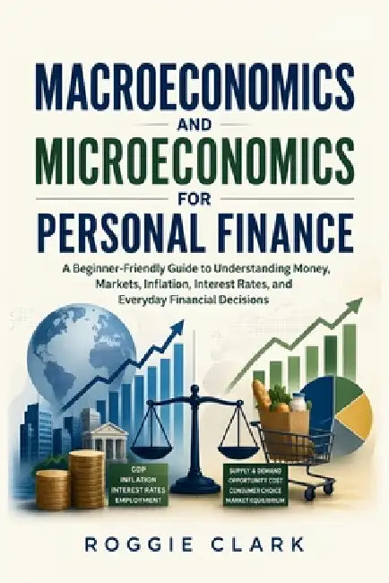 Macroeconomics and Microeconomics for Personal Finance: A Beginner-Friendly Guide to Understanding Money, Markets, Inflation, Interest Rates, and Ever by Roggie Clark, Raj Clark