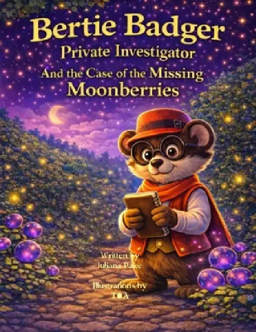 Bertie Badger, Private Investigator. And the case of the missing Moonberries by Juliana Paice, Take One Animation