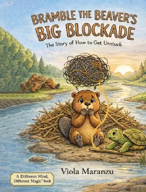 Bramble the Beaver's Big Blockade: The Story of How to Get Unstuck by Viola Maranzu