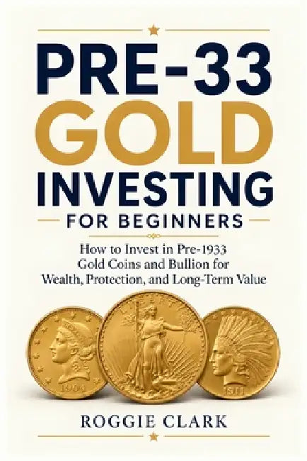 Pre-33 Gold Investing for Beginners: How to Invest in Pre-1933 Gold Coins and Bullion for Wealth, Protection, and Long-Term Value by Roggie Clark, Raj Clark