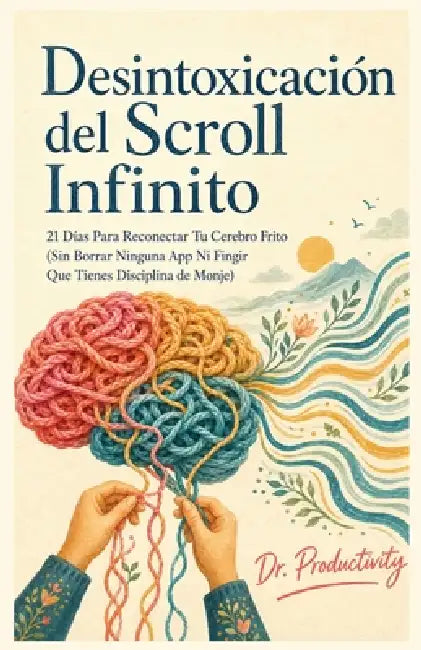 Desinfección del Scroll Infinito: 21 Días Para Reconectar Tu Cerebro Frito (Sin Borrar Ninguna App Ni Fingir Que Tienes Disciplina de Monje) by Dr Productivity
