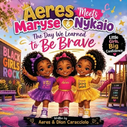 Aeres meets Maryse & Nykaio: The Day we learned to be Brave by Aeres Sofia Caracciolo, Dion Darren Caracciolo, Jaiden Xavier Caracciolo