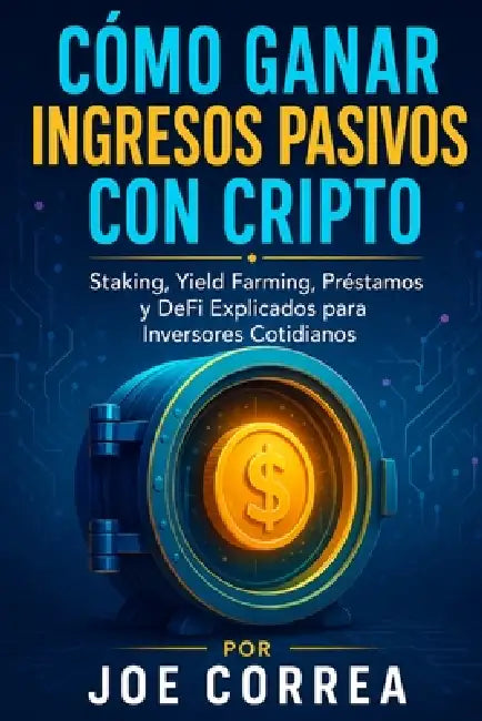 Cómo Ganar Ingresos Pasivos con Cripto: Staking, Yield Farming, Préstamos y DeFi Explicados para Inversores Cotidianos by Joe Correa