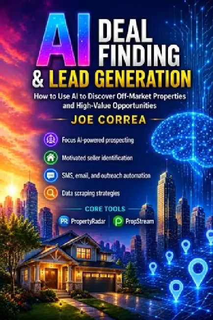 AI Deal Finding & Lead Generation: How to Use AI to Discover Off-Market Properties and High-Value Opportunities Focus by Joe Correa