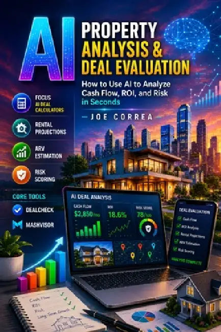 AI Property Analysis & Deal Evaluation: How to Use AI to Analyze Cash Flow, ROI, and Risk in Seconds by Joe Correa