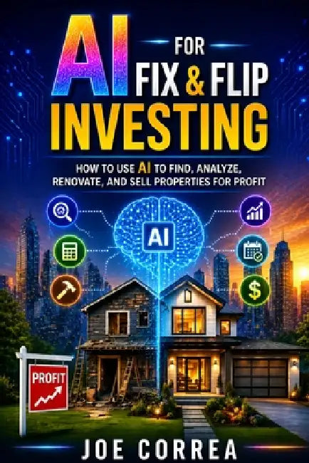 AI for Fix & Flip Investing: How to Use AI to Find, Analyze, Renovate, and Sell Properties for Profit by Joe Correa