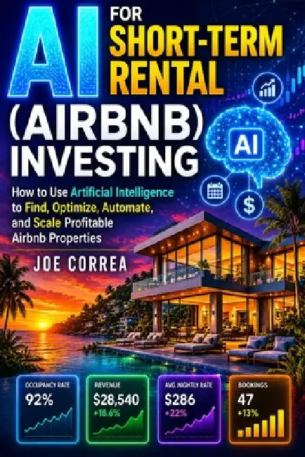 AI for Short-Term Rental (Airbnb) Investing: How to Use AI to Find, Optimize, and Scale Profitable Airbnb Properties by Joe Correa
