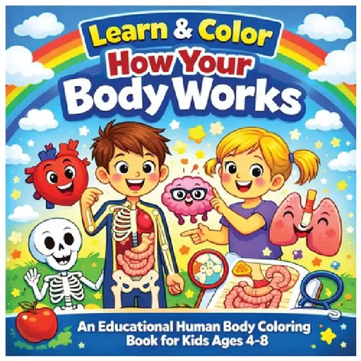 Learn and Color How Your Body Works by Lois B. Sutton, Leesa G. Whicker