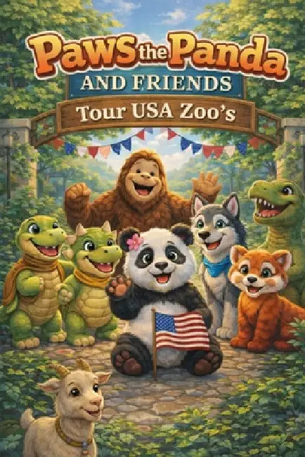Paws the Panda and Friends: Explore Zoos Across the USA by Caleanna Reeve, Samanthya Schwage