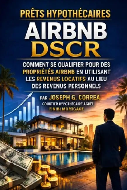 Prêts hypothécaires Airbnb DSCR: Comment se qualifier pour des propriétés Airbnb en utilisant les revenus locatifs au lieu des revenus personnels by Joseph Correa
