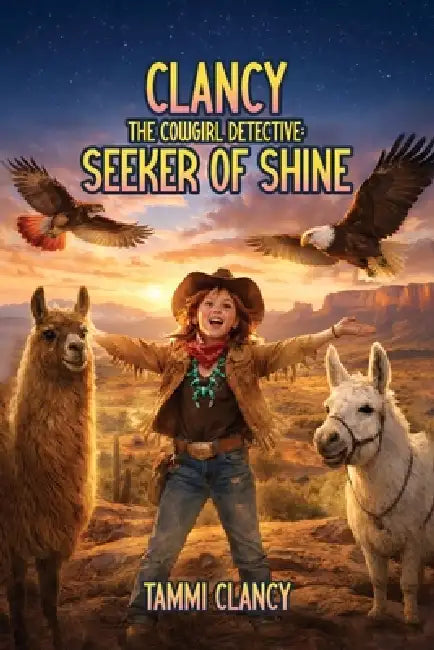 CLANCY THE COWGIRL DETECTIVE Seeker of Shine: Adventures in the Land of Enchantment by Tammi Clancy