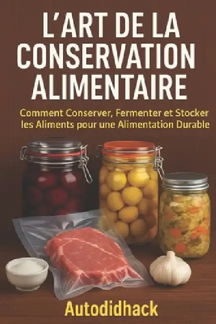 L'Art de la Conservation Alimentaire: Comment Conserver, Fermenter et Stocker les Aliments pour une Alimentation Durable by Autodidhack Filip Andco