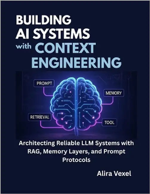 Building AI Systems with Context Engineering: Architecting Reliable LLM Systems with RAG, Memory Layers, and Prompt Protocols by Vexel, Alira